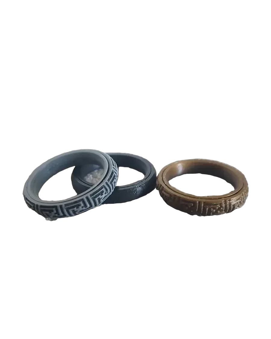Anillos giratorios antiestrés