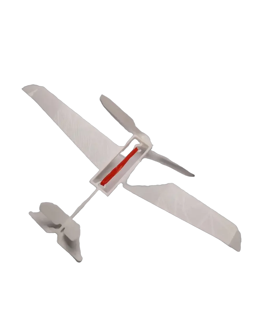 Avión a gomita