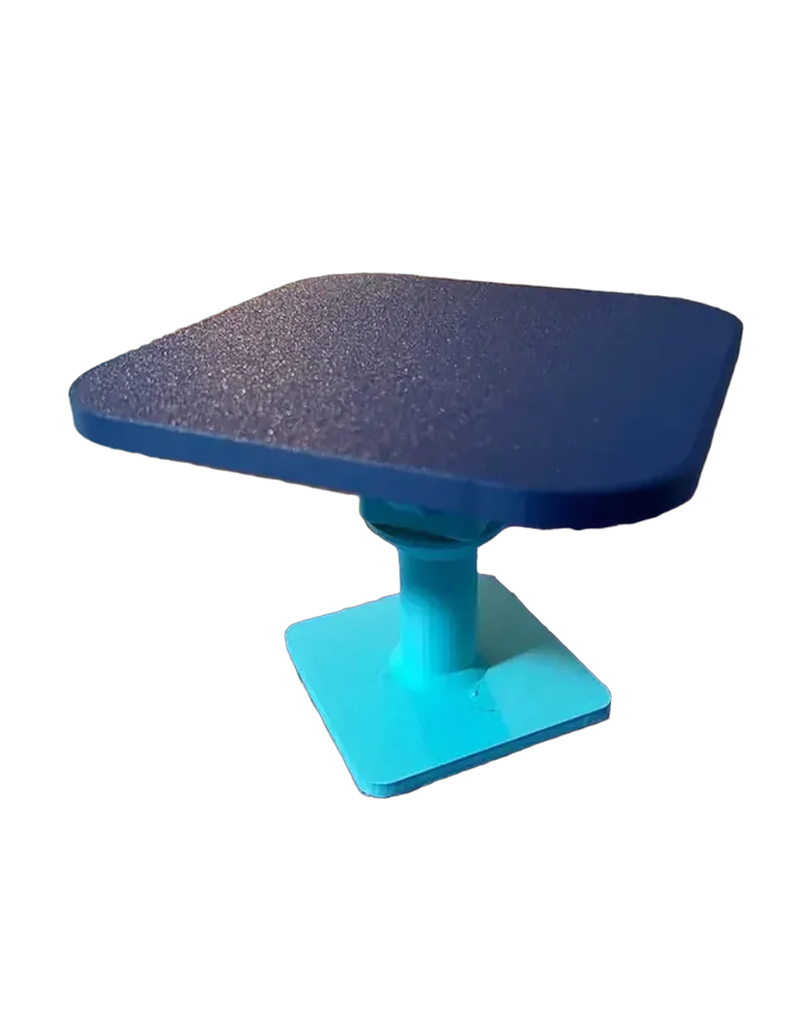 Base giratoria para pintar figuras