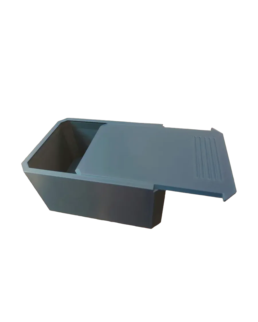 Caja con tapa corrediza