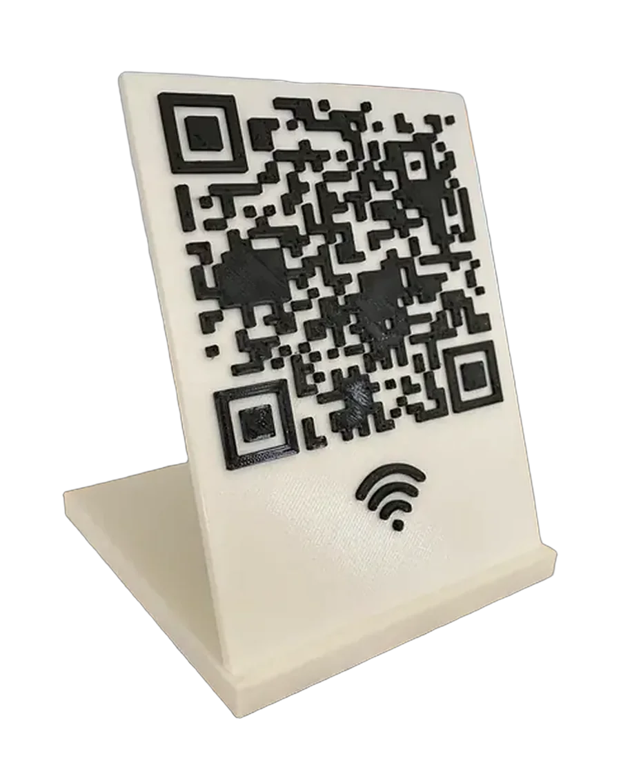 Cartel QR para el wifi