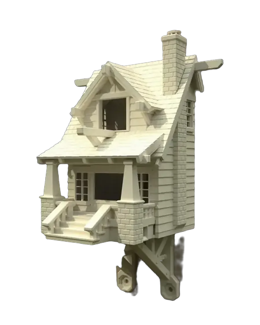 Casita para pájaros bungalow