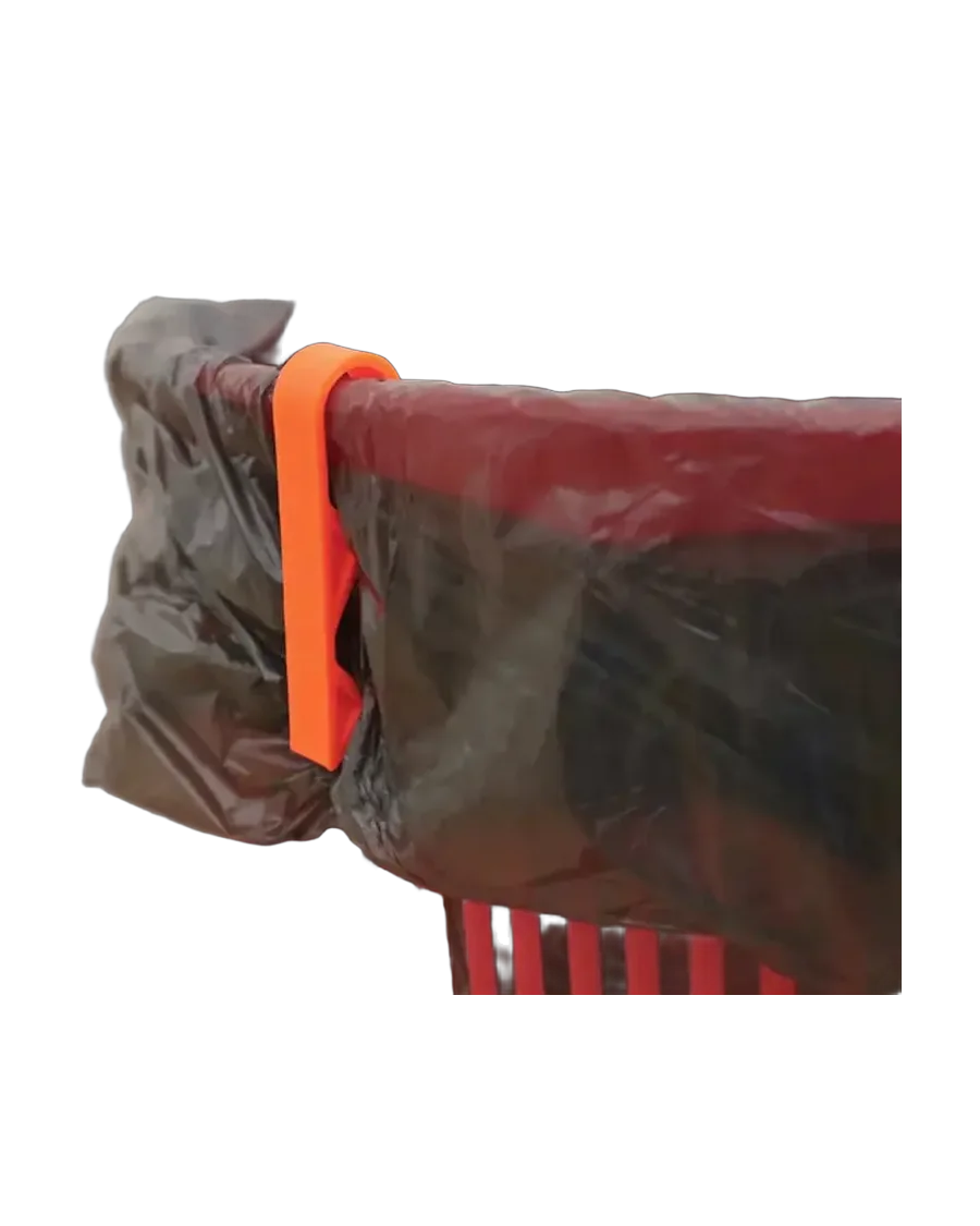 Clip para bolsa de residuos