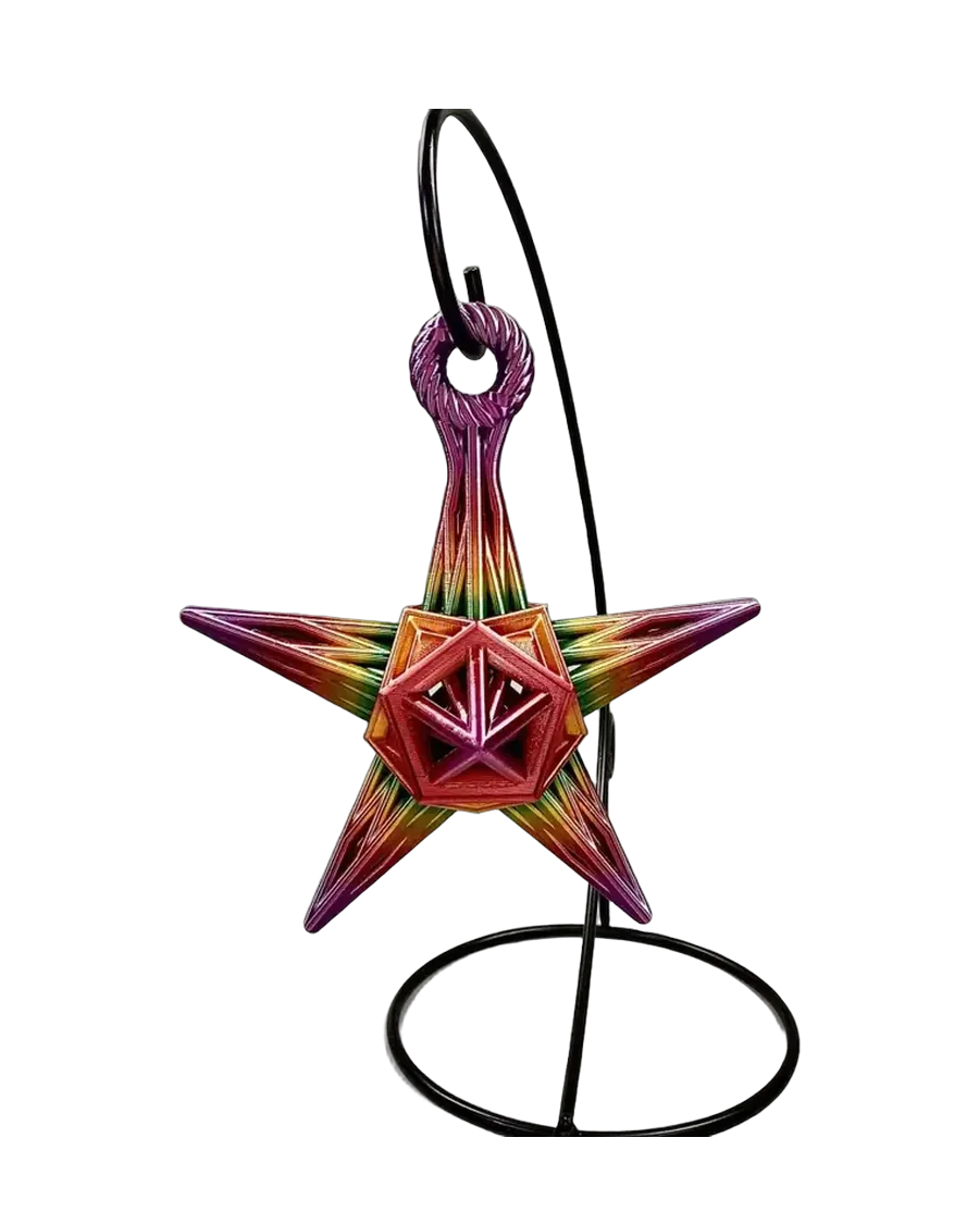 Colección de 12 adornos navideños