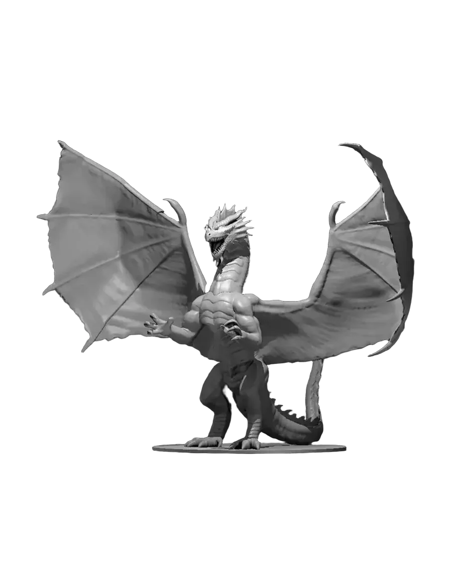 Dragón alado de colección
