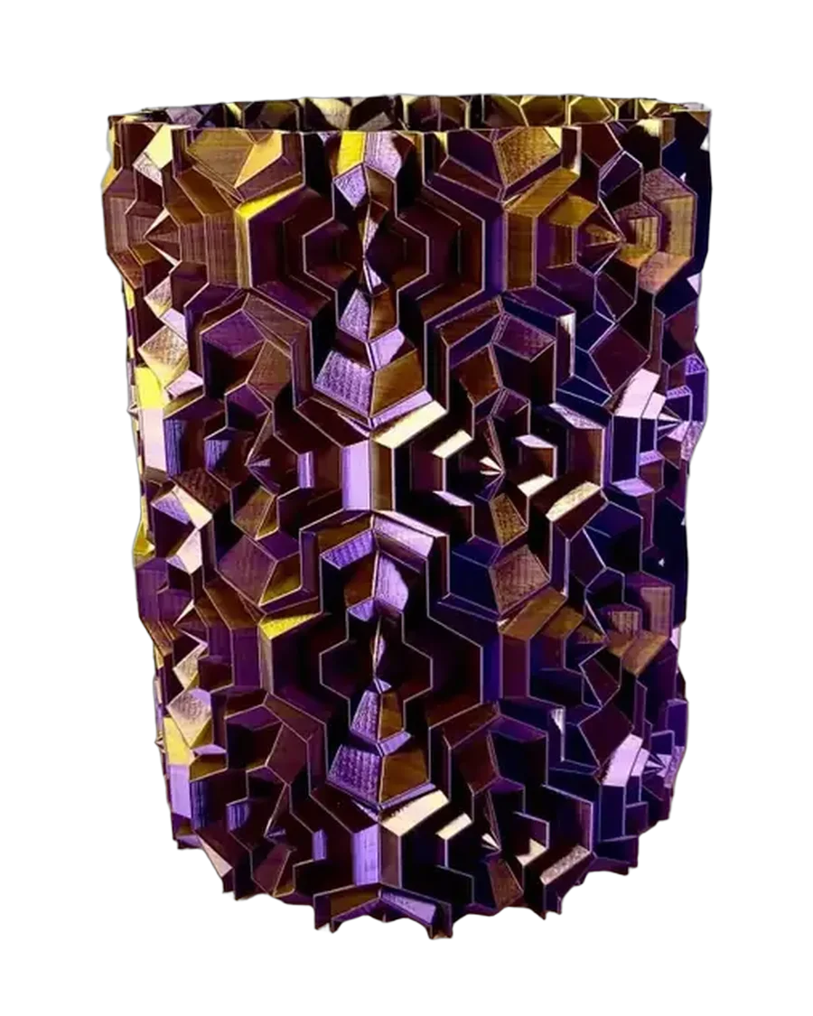Florero geométrico