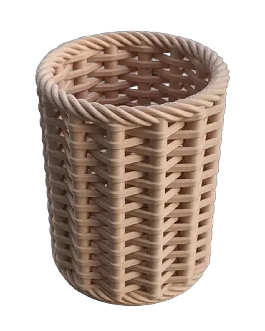 Lapicero tejido