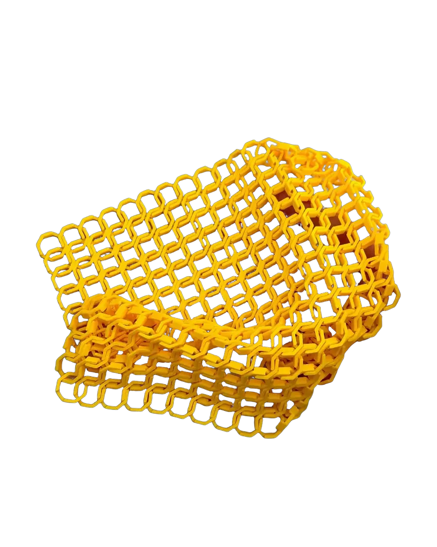 Malla flexible de octógonos
