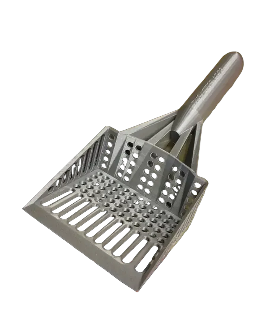 Pala para arena de gato