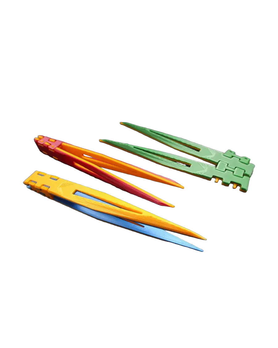 Pinza de precisión plegable
