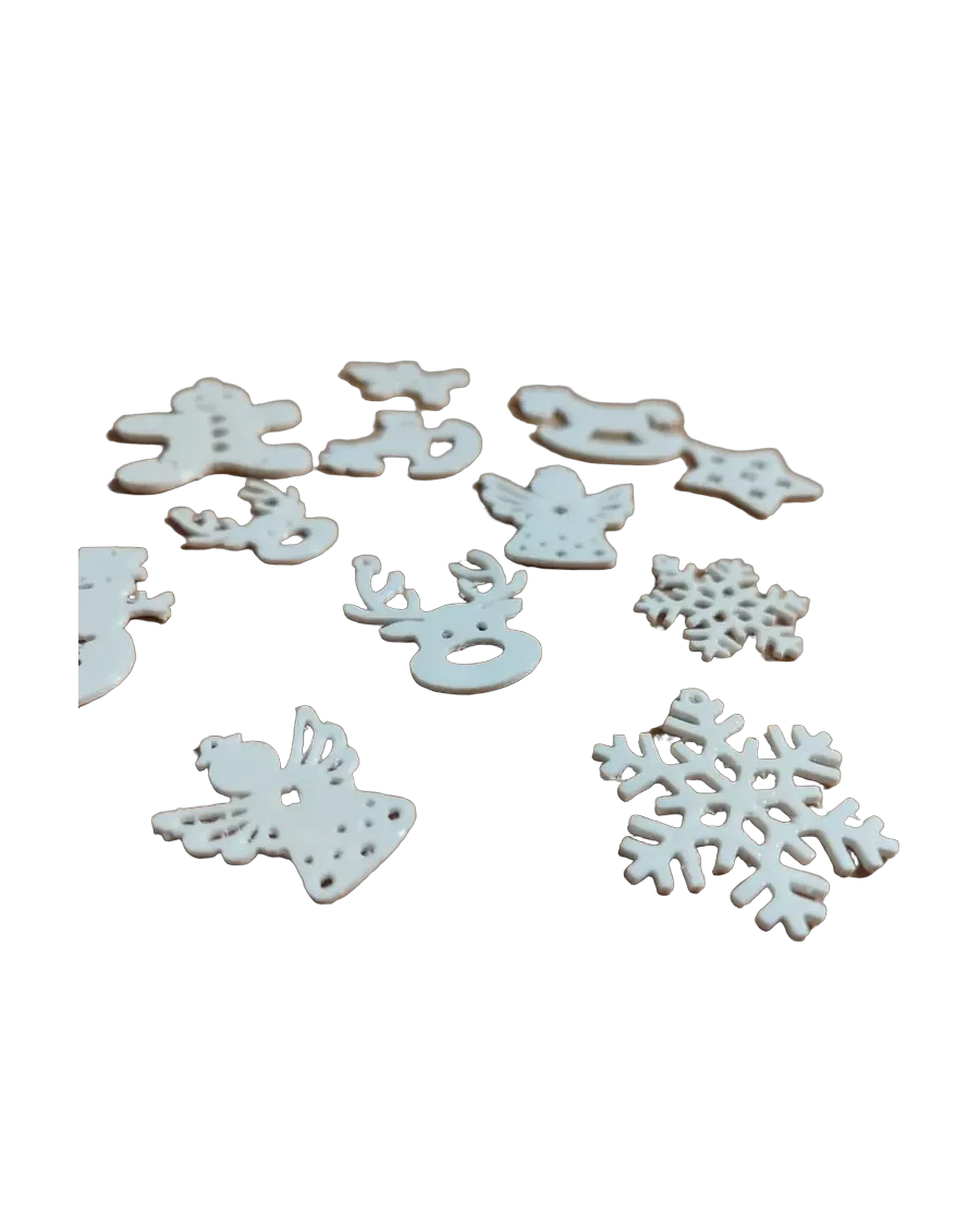 Set de adornitos navideños