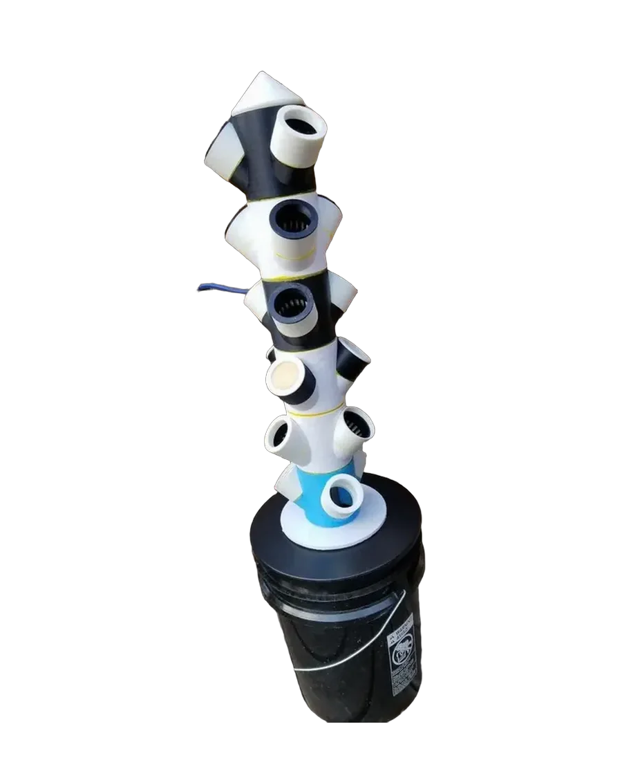 Torre hidropónica modular