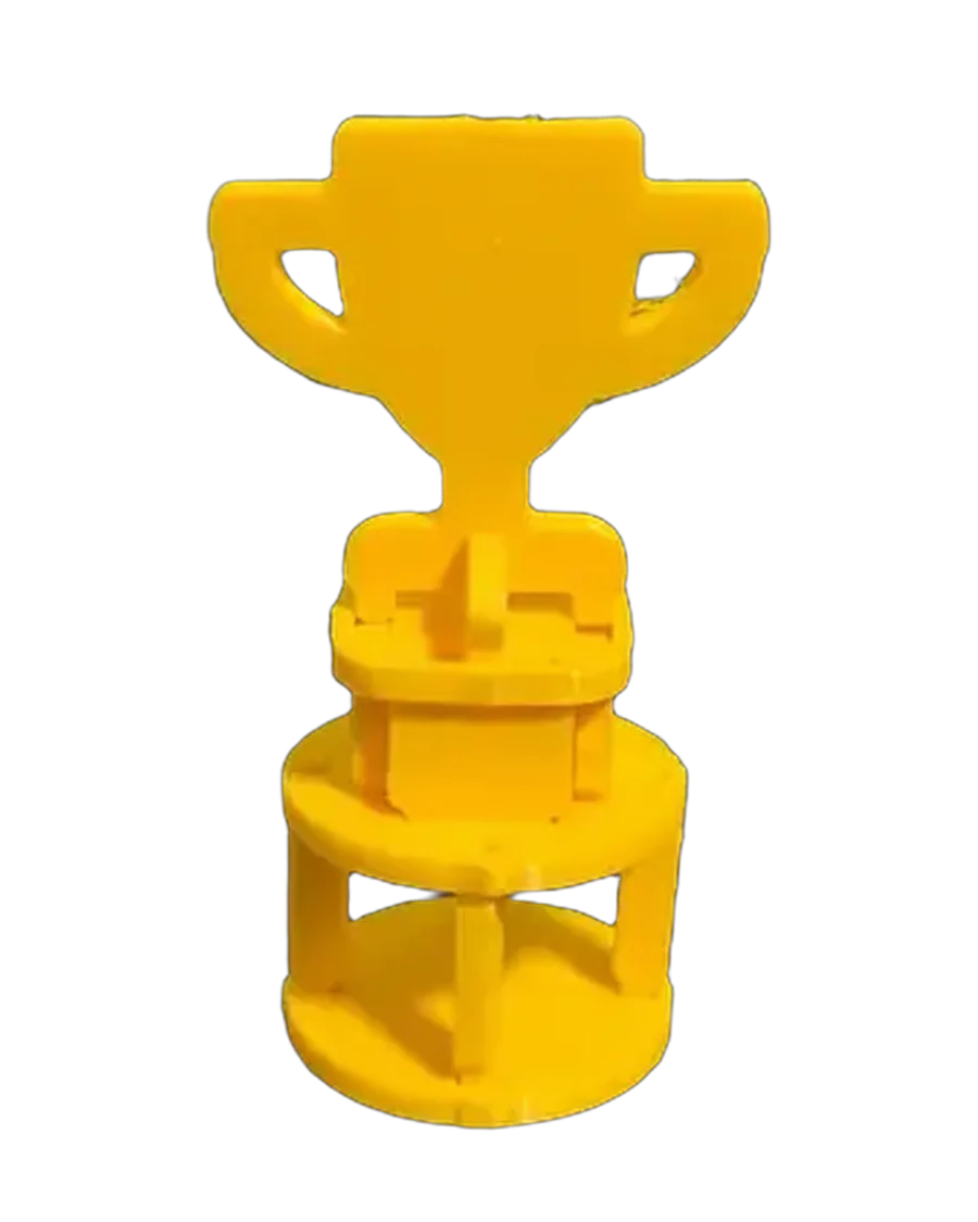Trofeo de emergencia en tarjeta