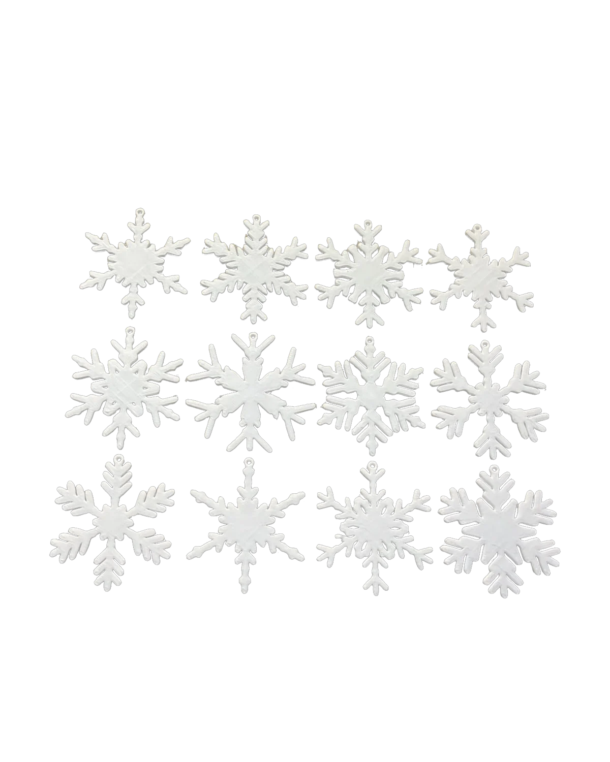 Copos de nieve para colgar