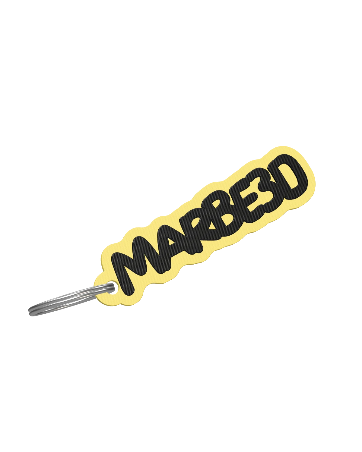 Llavero con la forma de tu logo, render 3D